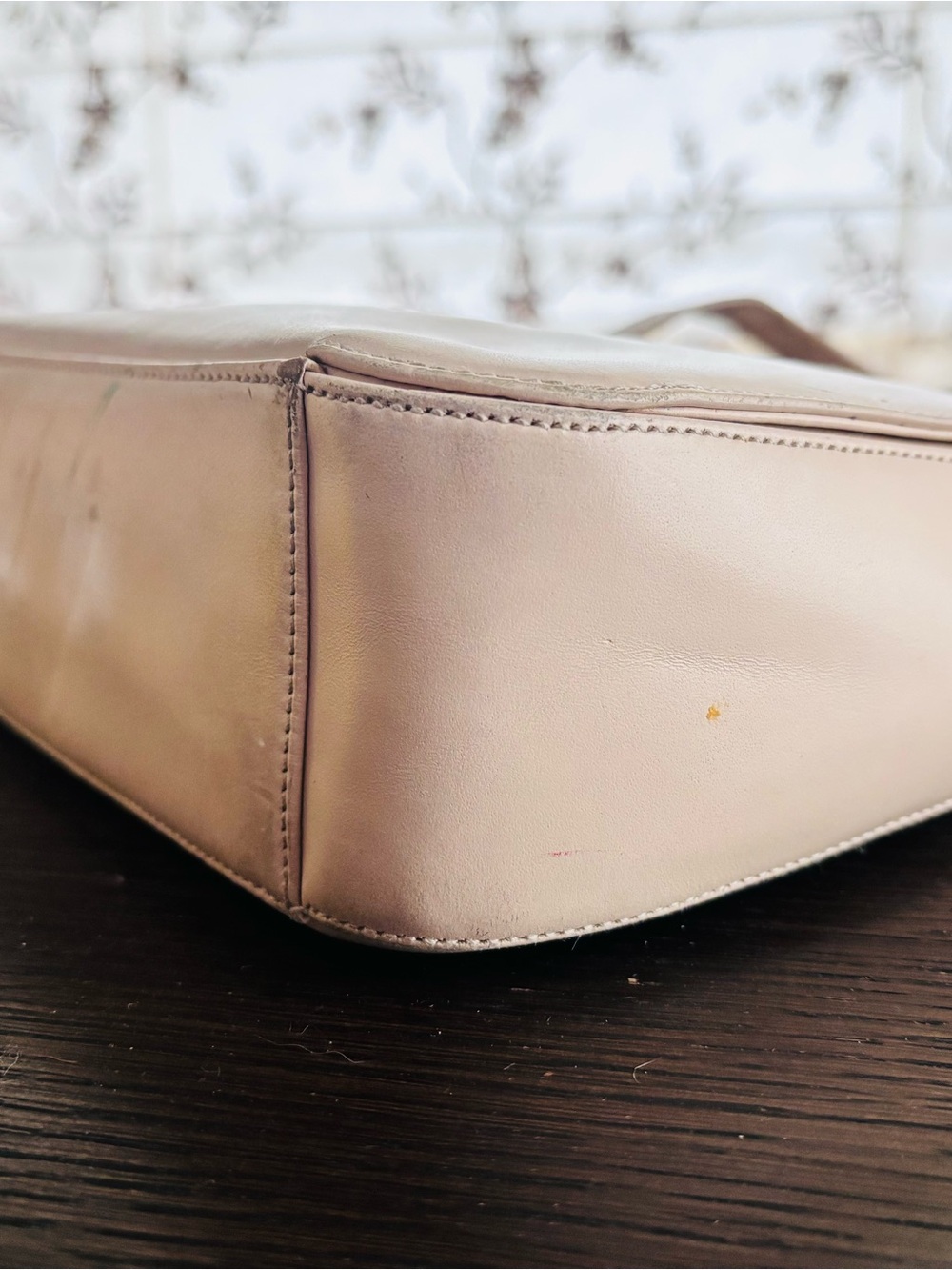 🤍 Paloma Picasso Cream Leather Mini Tote 🤍 - Picture 16 of 16